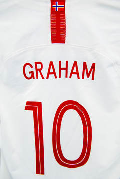 The shirt of Caroline Graham Hansen of Norway