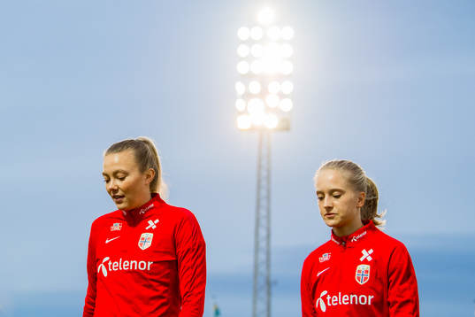 Synne Sofie Kinden Jensen and Amalie Eikeland of Norway