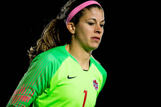 Goalkeeper Stephanie Labbe of Canada
