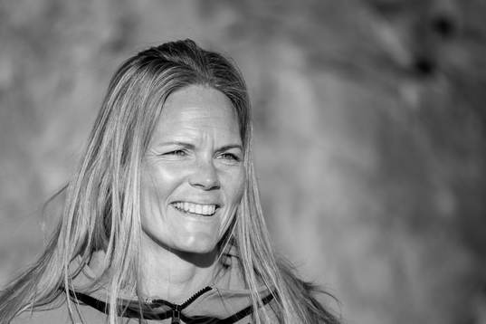 Goalkeeper Ingrid Hjelmseth of Norway poses for a portrait