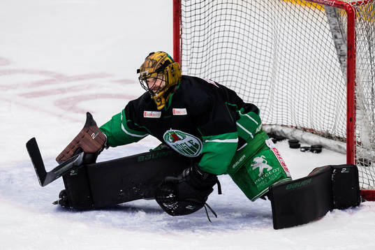 Rögles målvakt Justin Pogge