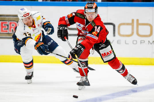 Djurgårdens Petteri Wirtanen och Malmö Redhawks