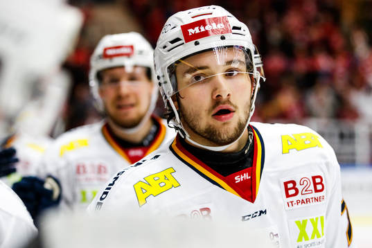 Djurgårdens Emil Bemström jublar