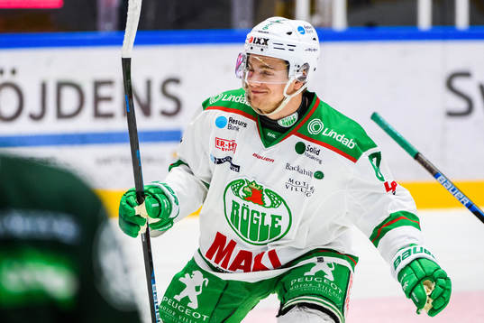 Rögles Leon Bristedt  jublar