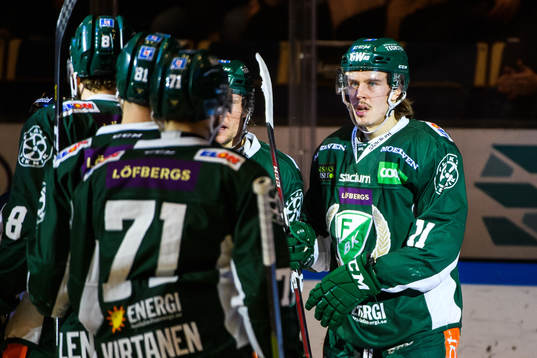 Färjestads Joakim Nygård jublar
