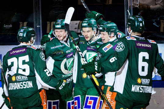 Färjestads Martin Johansson, Alexander Reichenberg,