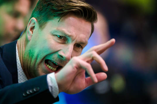 Färjestads tränare Johan Pennerborn