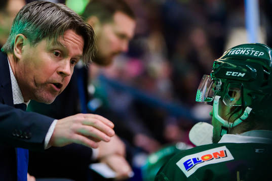 Färjestads assisterande tränare Anders Karlsson