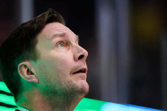Färjestads tränare Johan Pennerborn