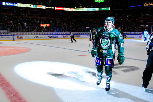 Färjestads Joakim Nygård jublar