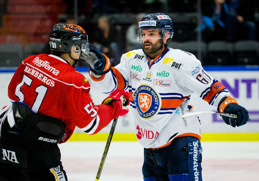 Örebros Kristian Näkyvä och Växjös Erik Josefsson