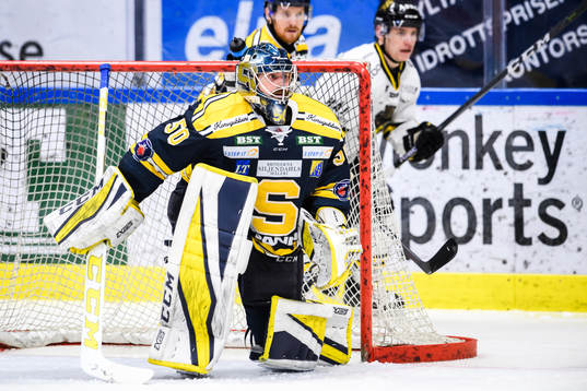 Södertäljes målvakt Alexander Sahlin