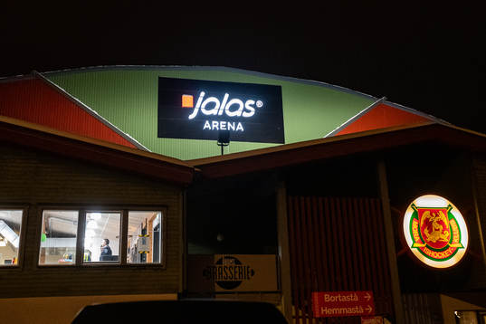 Jalas Arena innan ishockeymatchen i SHL mellan Mora och