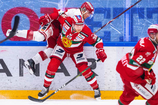 Timrås Emil Berglund och Moras Jonathan Carlsson