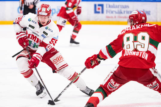 Timrås Vilmos Gallo och Moras Ryan Johnston