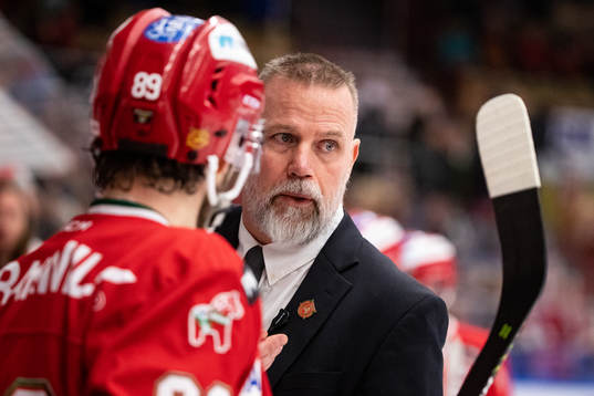 Moras tränare Mats Lusth