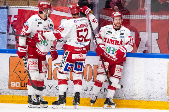 Timrås Sebastian Ohlsson jublar