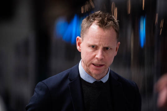 Djurgårdens tränare Robert Ohlsson deppar