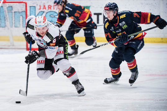 Malmö Redhawks Frederik Storm och Djurgårdens Jonathan