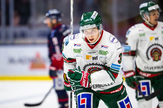 Frölunda Jacob Moverare  jublar