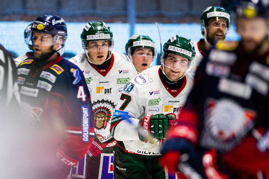 Frölunda Ponthus Westerholm jublar