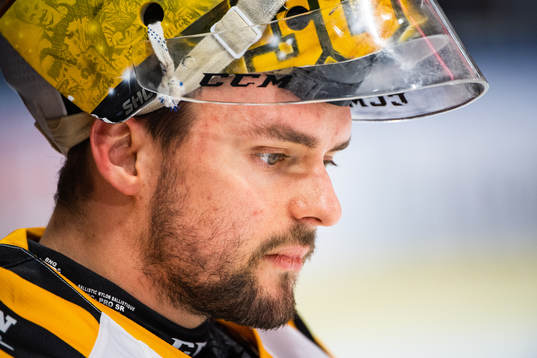 Skellefteås målvakt Gustaf Lindvall