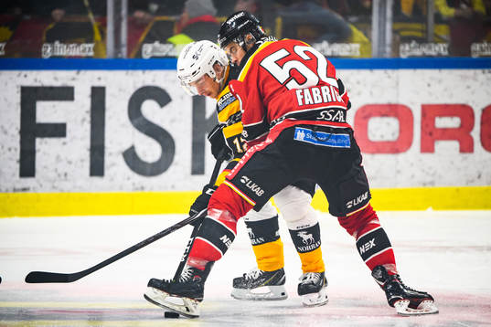Skellefteås Adam Pettersson och Luleås Karl Fabricius