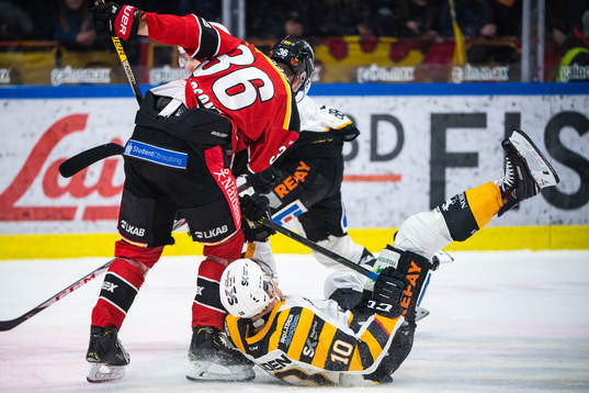 Luleås Emil Larsson och Skellefteås Joakim Lindström