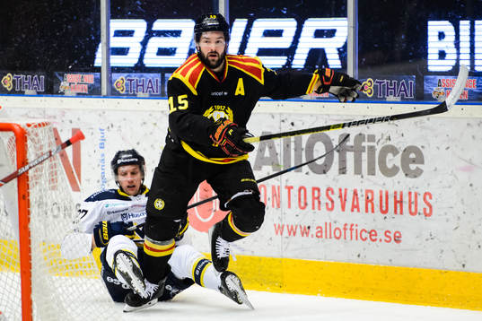 s David Gustafsson och Brynäs Simon Bertilsson