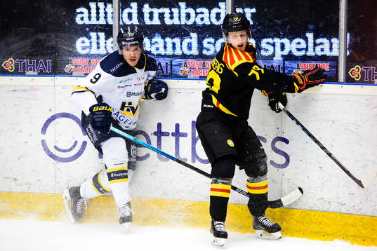 s Didrik Strömberg och Brynäs Daniel Mannberg