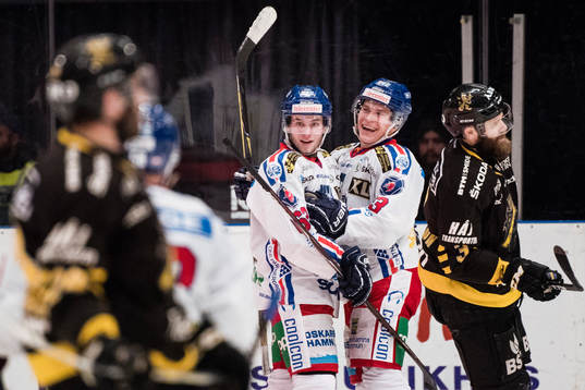 Oskarshamns Filiph Engsund jublar