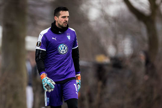 Malmö FFs målvakt Dusan Melichárek