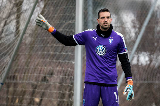 Malmö FFs målvakt Dusan Melichárek
