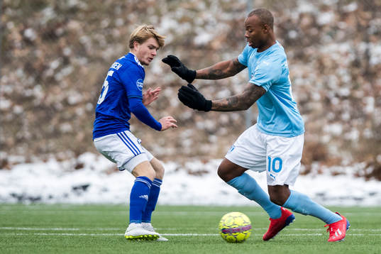 Malmö FFs Carlos Strandberg