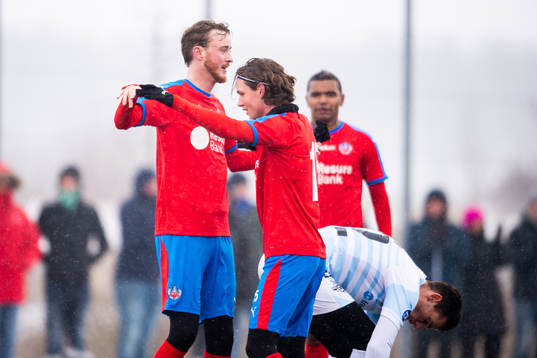 Helsingborgs Max Svensson jublar