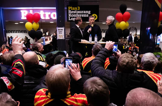Brynäs legendarer Börje Salming och Stig Salming