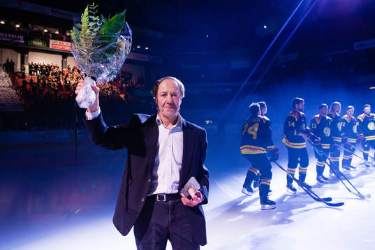 Brynäs legendar Lars-Göran Nilsson har valts in i svensk