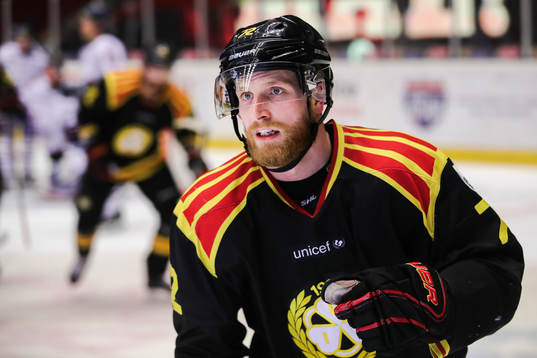 Brynäs Joachim Rohdin jublar