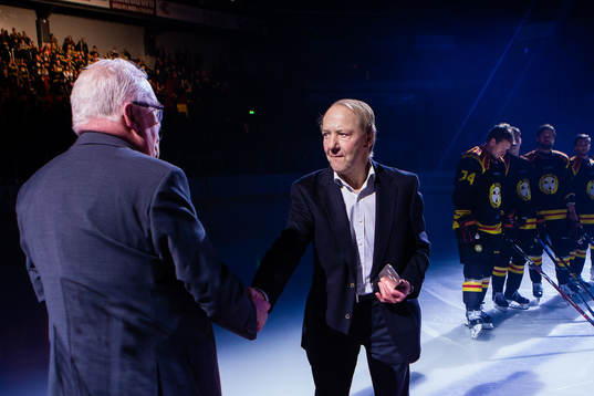Brynäs legendar Lars-Göran Nilsson har valts in i svensk