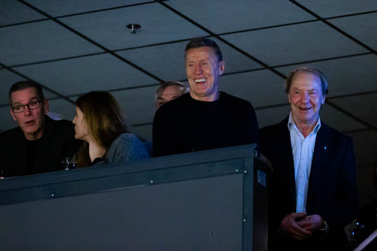 Brynäs legendarer Börje Salming och Lars-Göran Nilsson