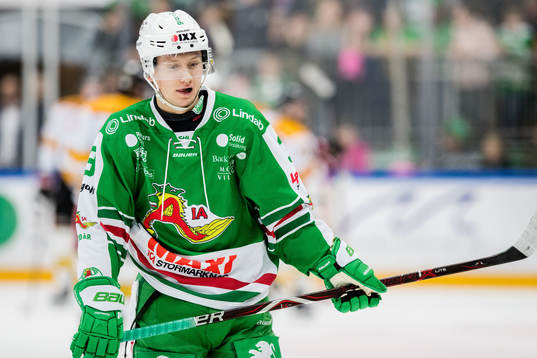 Rögles Linus Sandin deppar