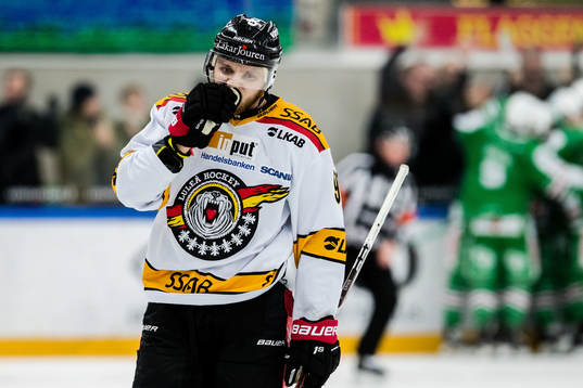 Luleås Johan Forsberg deppar