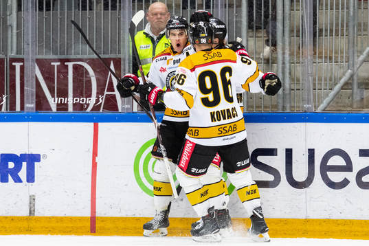 Luleås Karl Fabricius jublar