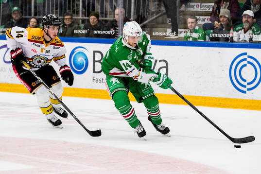 Luleås Jonas Berglund och Rögles Trevor Mingoia