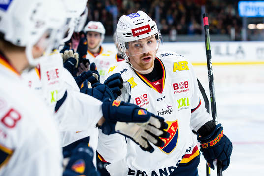 Djurgårdens Daniel Brodin jublar