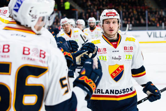 Djurgårdens Jakob Lilja jublar