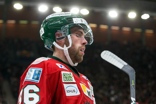 Frölundas Brandon Gormley deppar