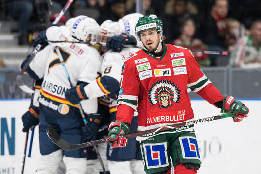 Frölundas Sebastian Stålberg deppar