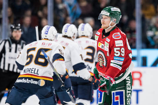Frölundas Simon Hjalmarsson deppar
