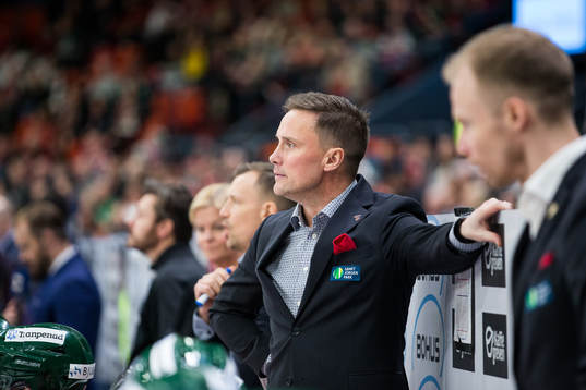 Frölundas tränare Roger Rönnberg